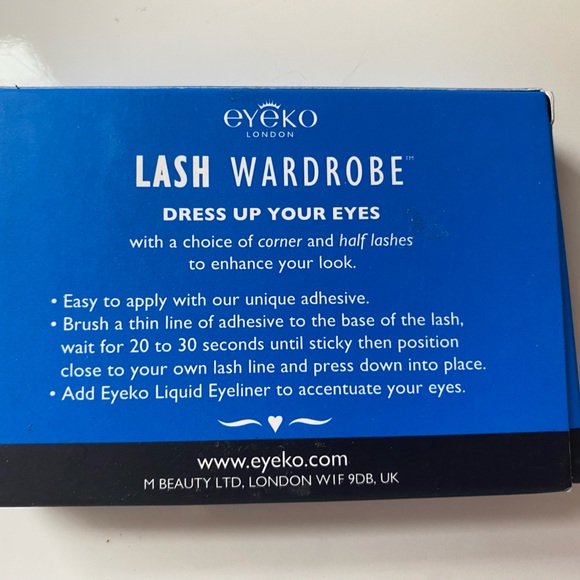 Eyeko x Alexa Chung Limited Edition Lash Wardrobe 2 Sets of False Eyelashes New - Picture 4 of 4